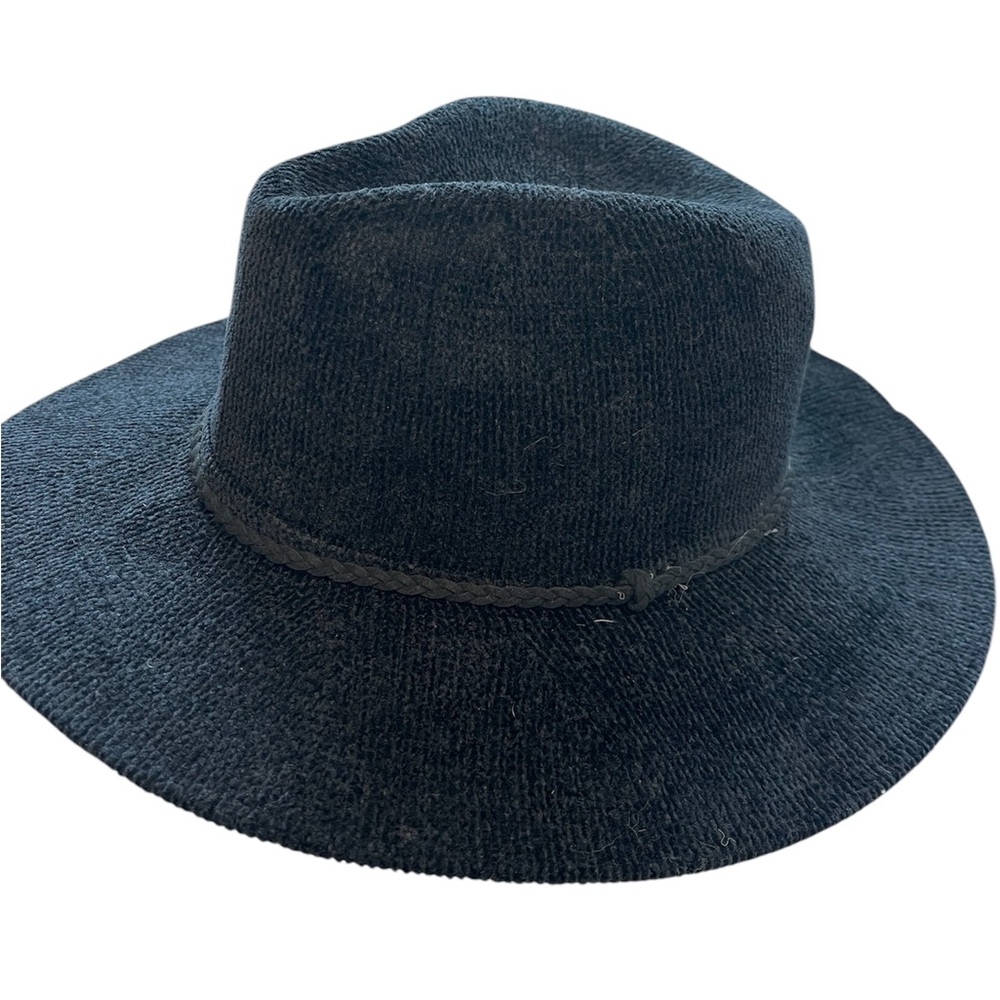 Black Corduroy Hat